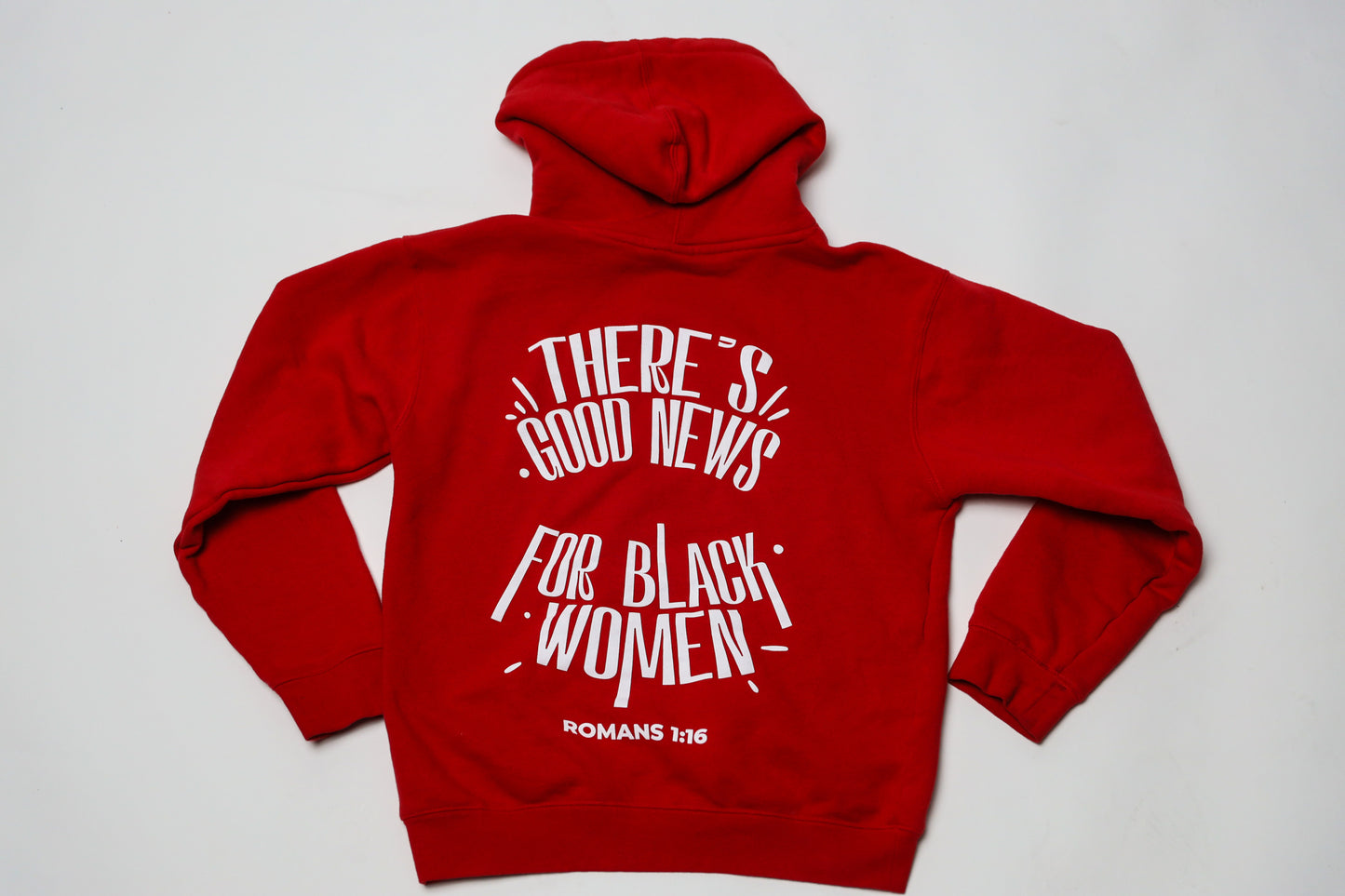 There’s Good News   Unisex Hoodie|| Red